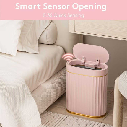 2 Gallon Touchless Trash Can – Motion Sensor Automatic Lid Dustbin by ELPHECO - ONOMIE