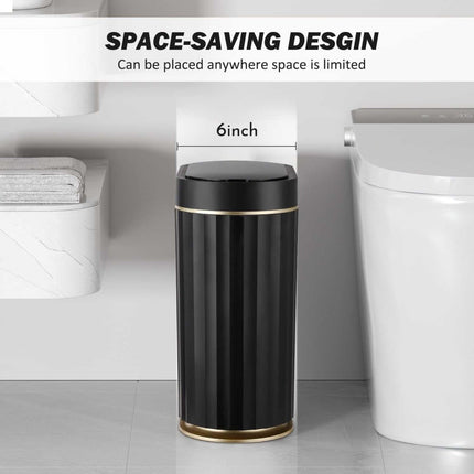 2 Gallon Touchless Trash Can – Motion Sensor Automatic Lid Dustbin by ELPHECO - ONOMIE