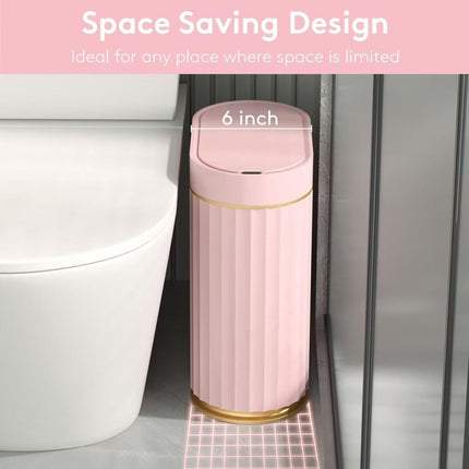 2 Gallon Touchless Trash Can – Motion Sensor Automatic Lid Dustbin by ELPHECO - ONOMIE