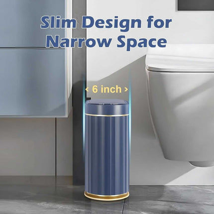 2 Gallon Touchless Trash Can – Motion Sensor Automatic Lid Dustbin by ELPHECO - ONOMIE