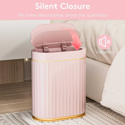 2 Gallon Touchless Trash Can – Motion Sensor Automatic Lid Dustbin by ELPHECO - ONOMIE