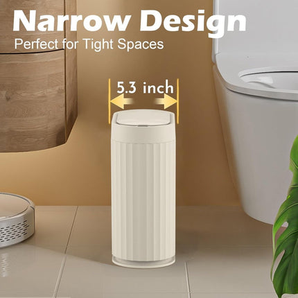 2 Gallon Touchless Trash Can – Motion Sensor Automatic Lid Dustbin by ELPHECO - ONOMIE