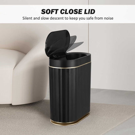 2 Gallon Touchless Trash Can – Motion Sensor Automatic Lid Dustbin by ELPHECO - ONOMIE