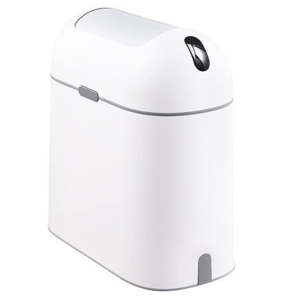 2.5 Gallon Touchless Trash Can – Motion Sensor Automatic Lid Dustbin for Home & Office - ONOMIE