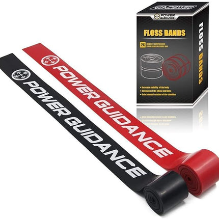 Power Guidance Muscle Floss Bands – Compression Recovery & Mobility Support for Circulation and Pain Relief - POWER GUIDANCE