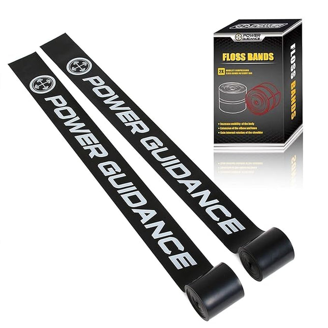 Power Guidance Muscle Floss Bands – Compression Recovery & Mobility Support for Circulation and Pain Relief - POWER GUIDANCE