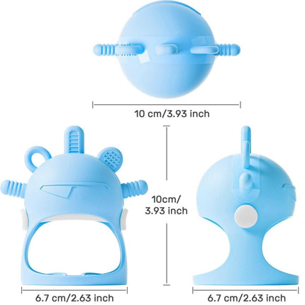 Silicone Mitten Teether for Babies 0-6 Months, BPA-Free Anti-Drop Teething Toy-ONOMIE