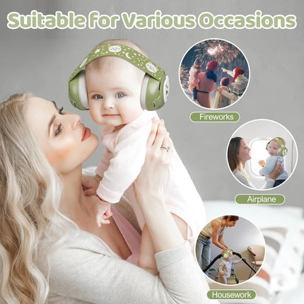 Baby Earmuffs Noise Cancelling Headphones | Infant Ear Protection for Babies 0 - 36 Months - ONOMIE