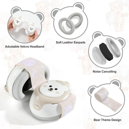 Baby Earmuffs Noise Cancelling Headphones | Infant Ear Protection for Babies 0 - 36 Months - ONOMIE