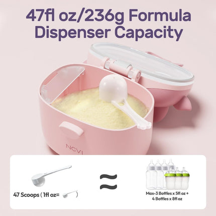 Baby Formula Dispenser – Portable, Travel - Friendly Container| NCVI - ONOMIE