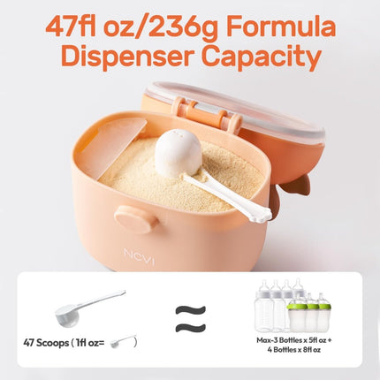 Baby Formula Dispenser – Portable, Travel - Friendly Container| NCVI - ONOMIE
