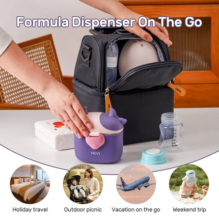 Baby Formula Dispenser – Portable, Travel - Friendly Container| NCVI - ONOMIE