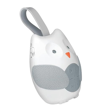 Baby Pop Fidget Toy 6 - 18 Months – Musical Owl Sensory Toy for Babies (White) - Tohibee