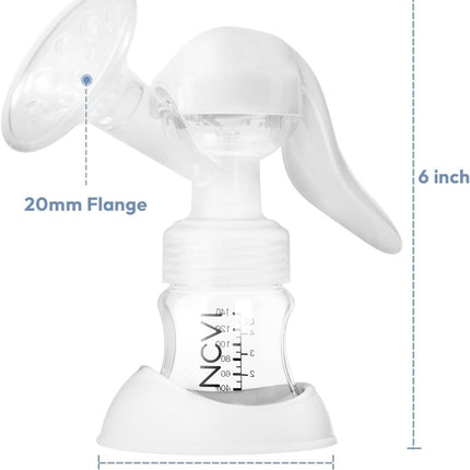 Breast Milk Cooler Bag – Double Layer with 2 Ice Packs \ Fits 6 Bottles for Travel, Work, Daycare, and Nursing Moms - ONOMIE