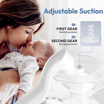 Breast Milk Cooler Bag – Double Layer with 2 Ice Packs \ Fits 6 Bottles for Travel, Work, Daycare, and Nursing Moms - ONOMIE