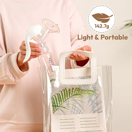 Breast Milk Cooler Bag – Double Layer with 2 Ice Packs \ Fits 6 Bottles for Travel, Work, Daycare, and Nursing Moms - ONOMIE