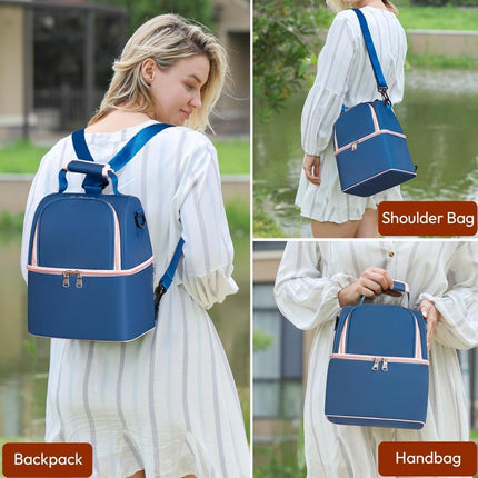 Breast Milk Cooler Bag – Double Layer with 2 Ice Packs - ONOMIE