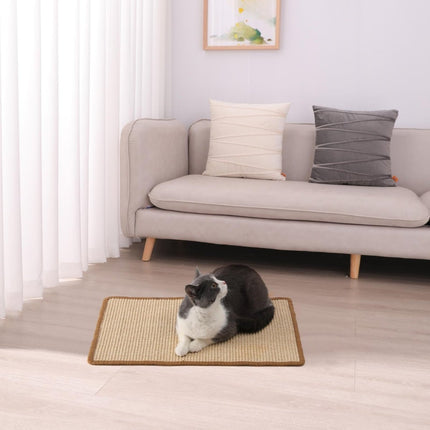 Cat Scratching Mat – Flat Scratch Pad & Resting Mat for Cats - ONOMIE