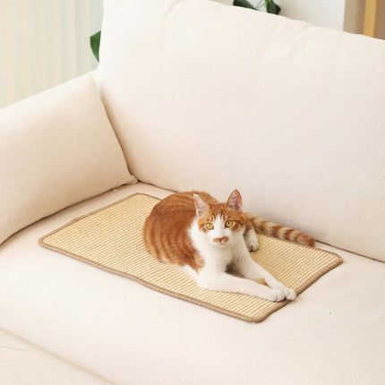 Cat Scratching Mat – Flat Scratch Pad & Resting Mat for Cats - ONOMIE