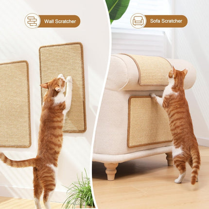 Cat Scratching Mat – Flat Scratch Pad & Resting Mat for Cats - ONOMIE