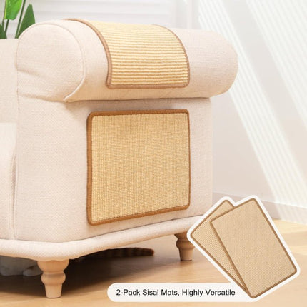Cat Scratching Mat – Flat Scratch Pad & Resting Mat for Cats - ONOMIE