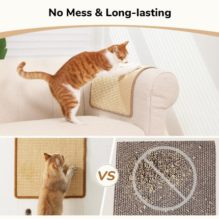 Cat Scratching Mat – Flat Scratch Pad & Resting Mat for Cats - ONOMIE