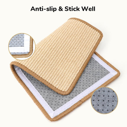 Cat Scratching Mat – Flat Scratch Pad & Resting Mat for Cats - ONOMIE