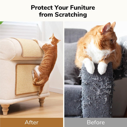 Cat Scratching Mat – Flat Scratch Pad & Resting Mat for Cats - ONOMIE