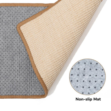 Cat Scratching Mat – Flat Scratch Pad & Resting Mat for Cats - ONOMIE