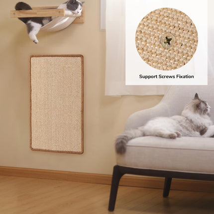 Cat Scratching Mat – Flat Scratch Pad & Resting Mat for Cats - ONOMIE
