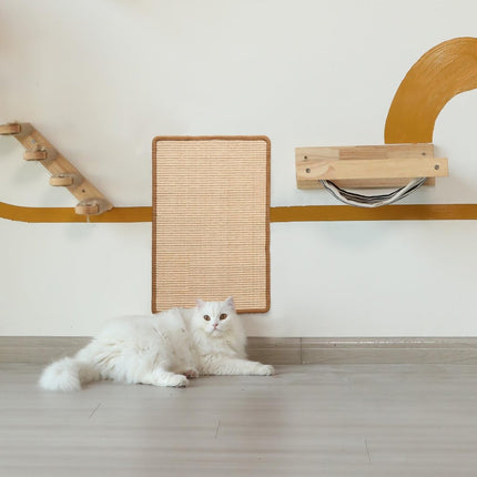 Cat Scratching Mat – Flat Scratch Pad & Resting Mat for Cats - ONOMIE