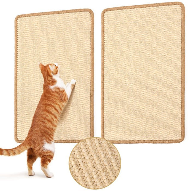 Cat Scratching Mat – Flat Scratch Pad & Resting Mat for Cats - ONOMIE