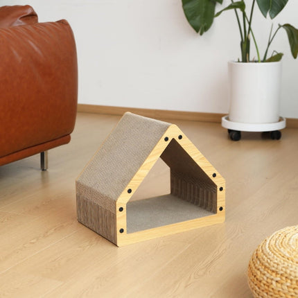 FUKUMARU Cat Scratching Board Box – 5 PCS Reversible Cardboard Scratcher - ONOMIE