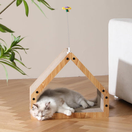 FUKUMARU Cat Scratching Board Box – 5 PCS Reversible Cardboard Scratcher - ONOMIE