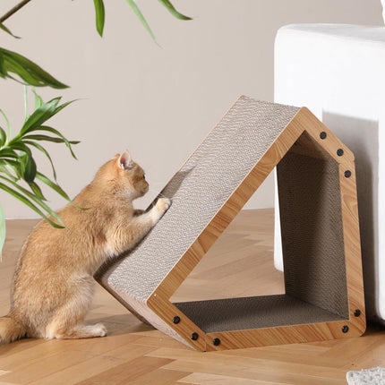 FUKUMARU Cat Scratching Board Box – 5 PCS Reversible Cardboard Scratcher - ONOMIE