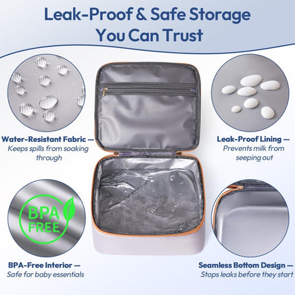 NCVI Breast Pump Bag with Ice Pack - NCVI