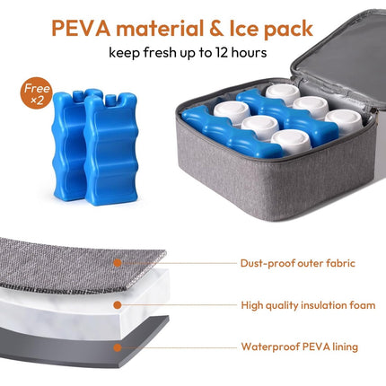NCVI Breast Pump Bag with Ice Pack - NCVI