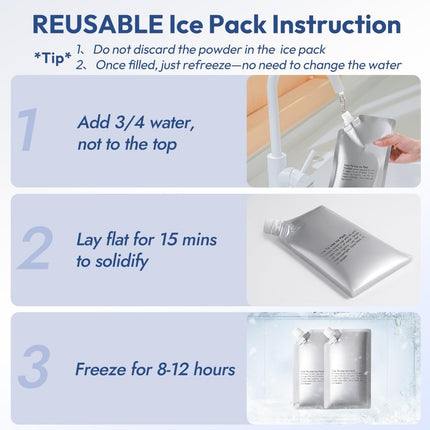 NCVI Breast Pump Bag with Ice Pack - NCVI
