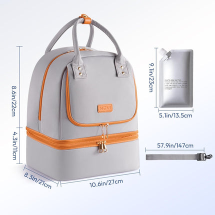 NCVI Breast Pump Bag with Ice Pack - NCVI