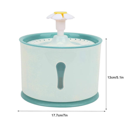 Parner Cat Drinking Fountain, Water Dispenser for Cats with Water Level Window - Parner