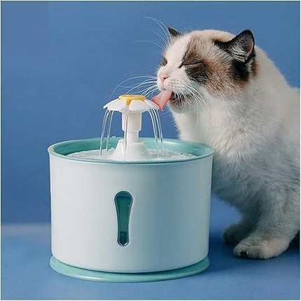 Parner Cat Drinking Fountain, Water Dispenser for Cats with Water Level Window - Parner