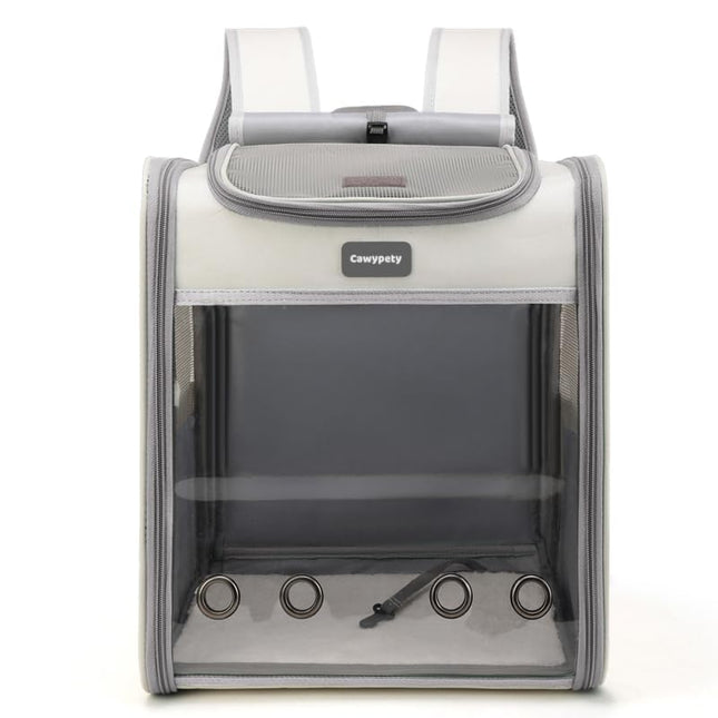 Transparent Pet Carrier Backpack for Travel | Lightweight & Breathable-ONOMIE