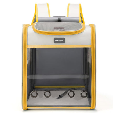 Transparent Pet Carrier Backpack for Travel | Lightweight & Breathable-ONOMIE