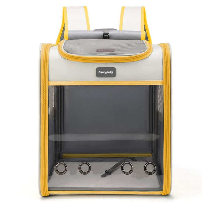 Transparent Pet Carrier Backpack for Travel | Lightweight & Breathable-ONOMIE