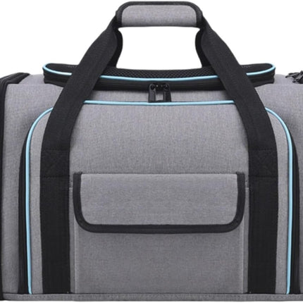 Pet Travel Carrier Bag – Soft - Sided Portable Carry Bag for Cats & Small Dogs - ONOMIE