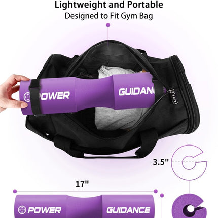 POWER GUIDANCE Barbell Squat Pad – Neck & Shoulder Support - POWER GUIDANCE