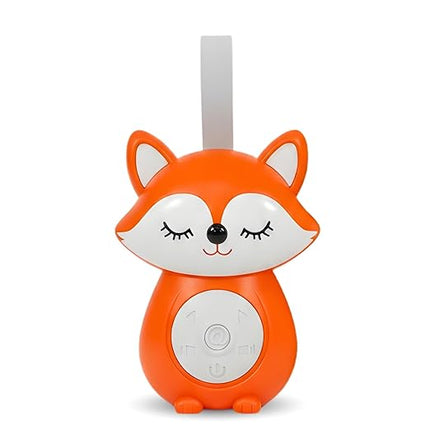 TOHIBEE Soothing Musical Fox Toy – Baby Sound Machine Sensory Music Toy for Boys & Girls (Orange) - Tohibee