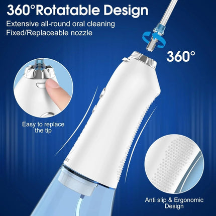 Waterproof Dental Flosser (6 - Tip Set) - ONOMIE