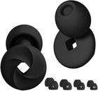 YomauiYee High Fidelity Ear Plugs – 24 - 33dB Noise Cancelling for Sleeping, Swimming, Travel, Work & Motorcycle, 16 Silicone Ear Tips XS/S/M/L (1 Pair) - Yomauiyee